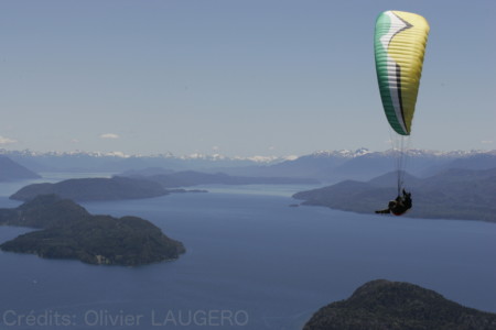 Parapente Lot Bariloche Patagonie