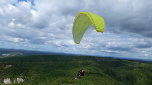 Parapente Lot Corrèze Dordogne Biplace Le Roc 2