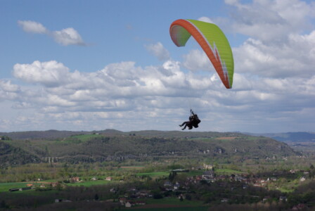 Parapente Lot Biplace Vallée Dordogne 2