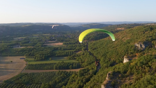 Parapente Lot Corrèze Dordogne Floirac 6