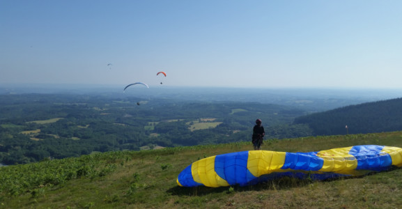 Parapente Lot Corrèze Dordogne Monédières