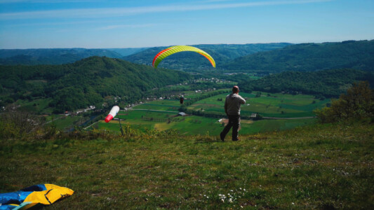 Parapente Corrèze Argentat Bros 1