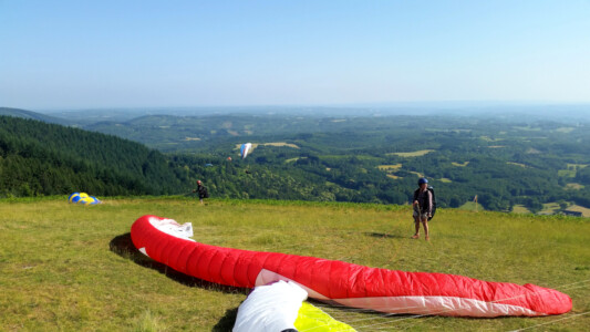 Parapente Corrèze Monédières 3