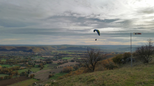 Parapente Lot Martel Mont Mercou 1