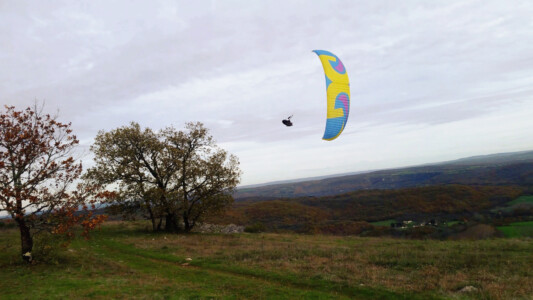 Parapente Lot Martel Mont Mercou